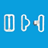 Csokornyakkendő kapocs, szem, és állitó ( 3 részes szett ) - SILVER